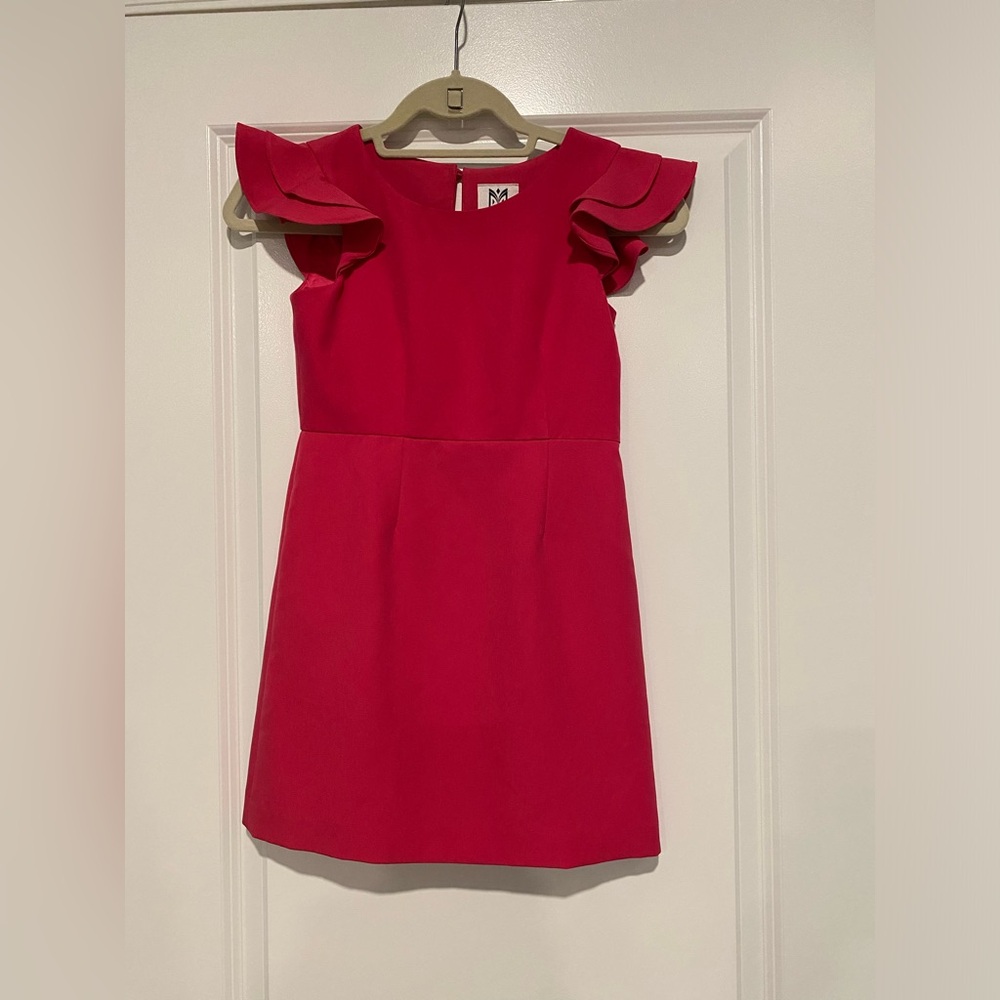 Milly Minis flutter sleeve girls dress